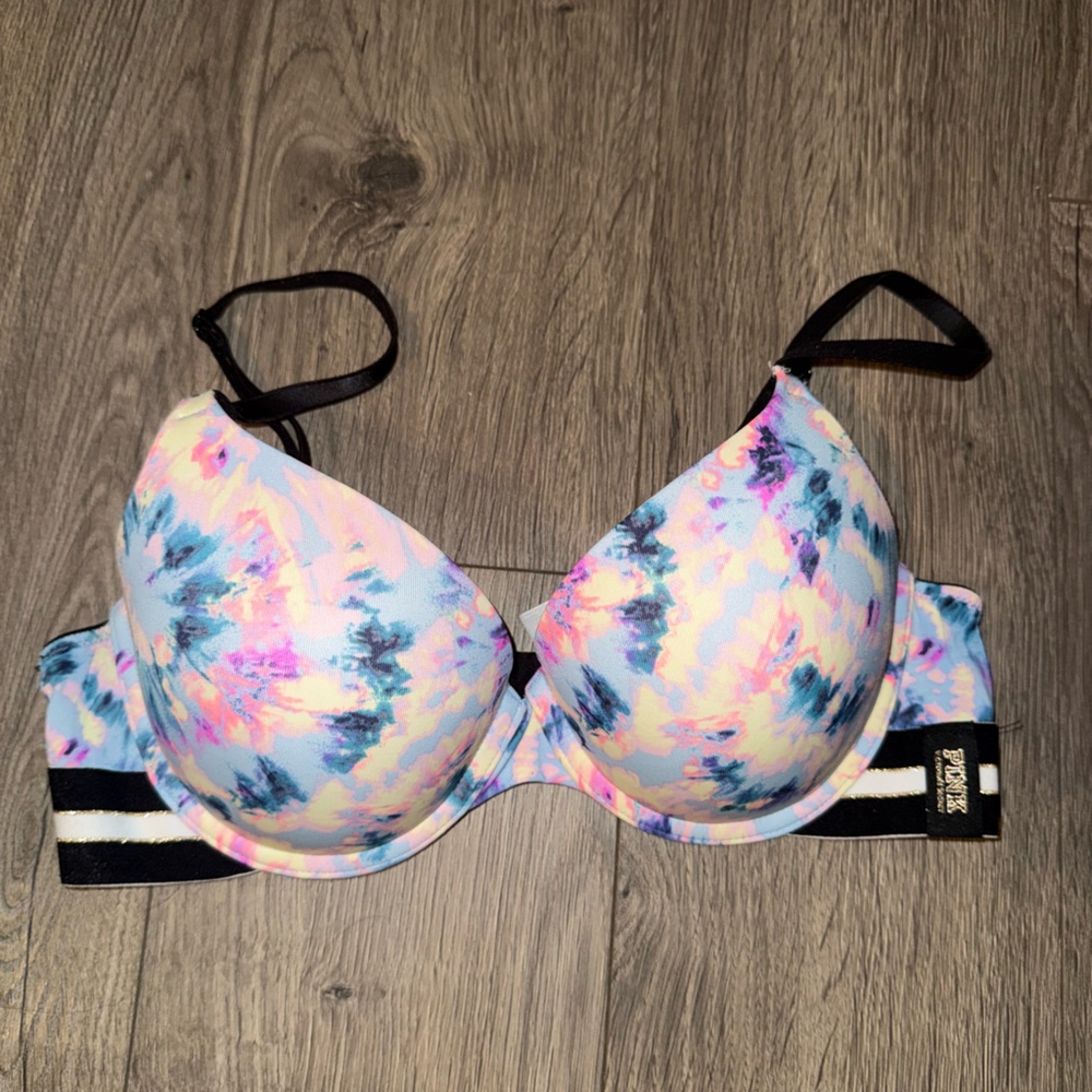 Victoria's Secret Pink Multicolor wear everywhere Push-Up Bra